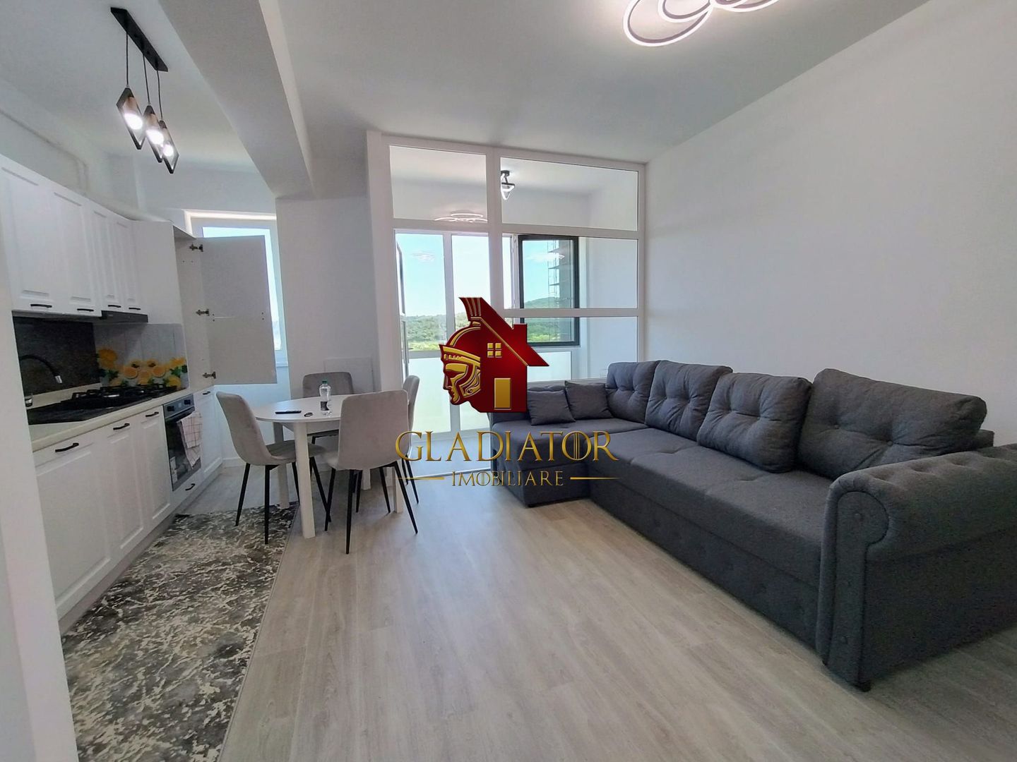 Cartier Visoianu - 2 camere, open-space, prima inchiriere, loc parcare - Poză 11