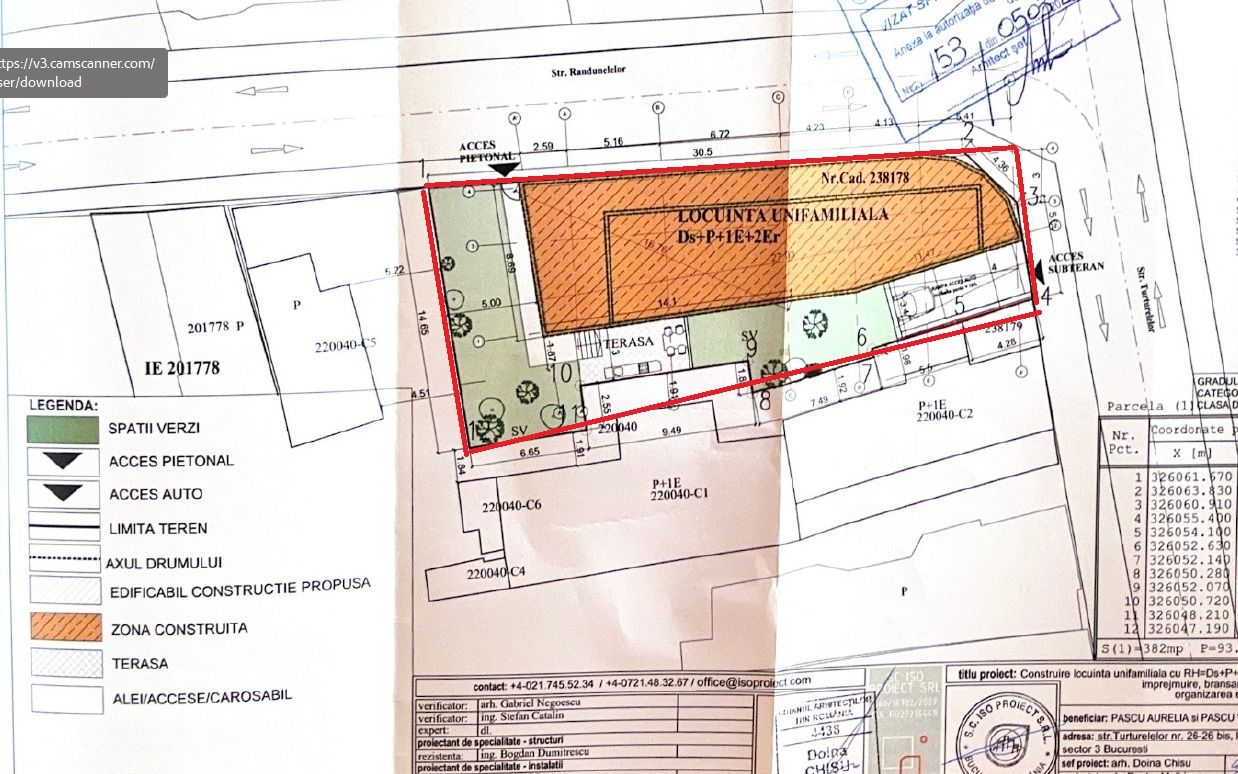 Teren de vanzare | 393 mp zona Unirii | Oportunitate - Poză 3