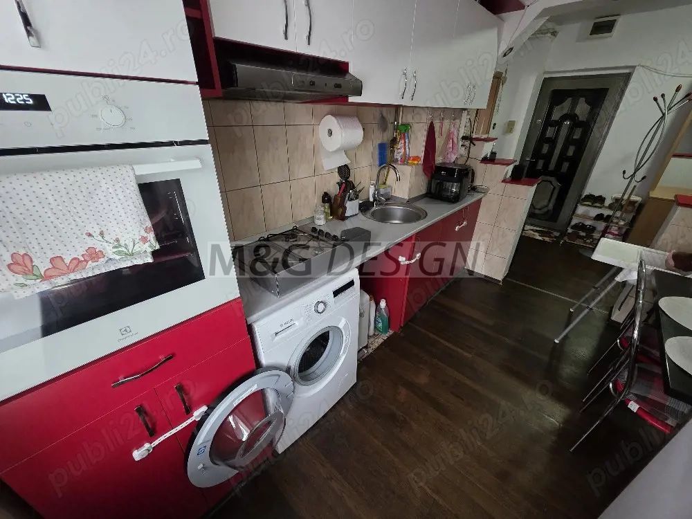 Apartament 2 camere Dambovita  etaj 1 cu centrala - Poză 4