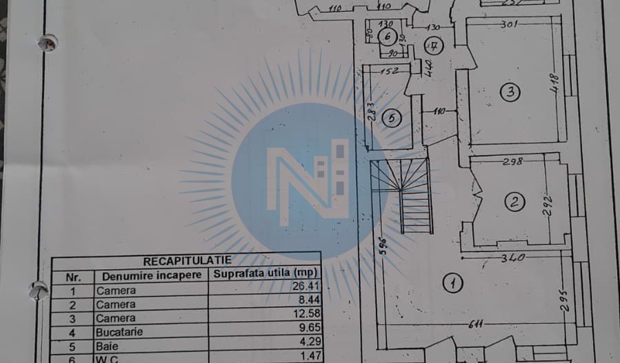 Apartament 3 camere  in vila Barbu Vacarescu - Poză 3