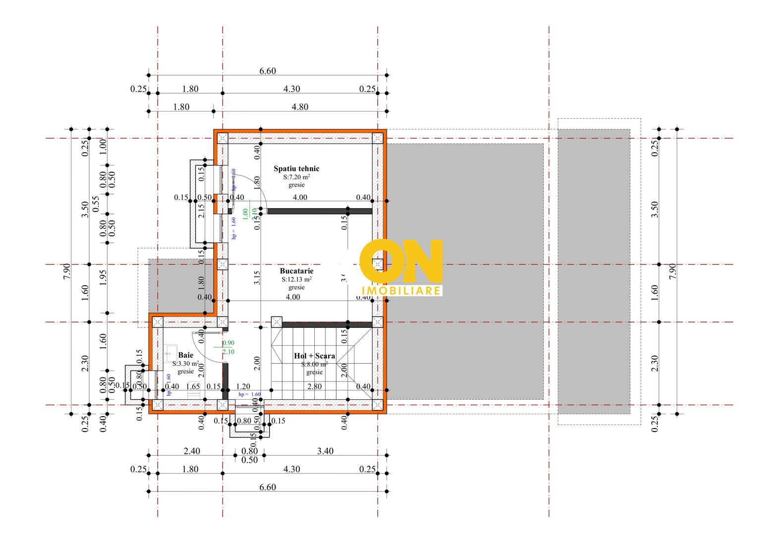 Teren 237 mp, cu proiect de casa si fundatie turnata, Micesti - Poză 8