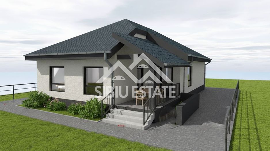 Casa parter cu pivnita, Sibiu locatie Cristian - Poză 2