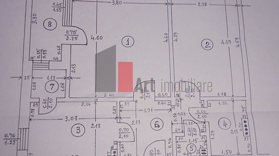 Apartament 2 camere Dristor decomandat, exclusivitate! - Schiță 3