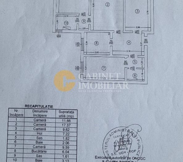 3 Camere Renovat, 2 Bai - Etaj 3 - Zona Cantemir - Fara Risc - Poză 11