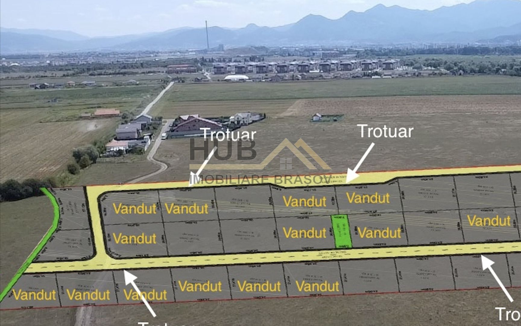 Loturi de Teren | Sanpetru | Drumu Cu Plopi | PUZ | 500mp - Poză 1