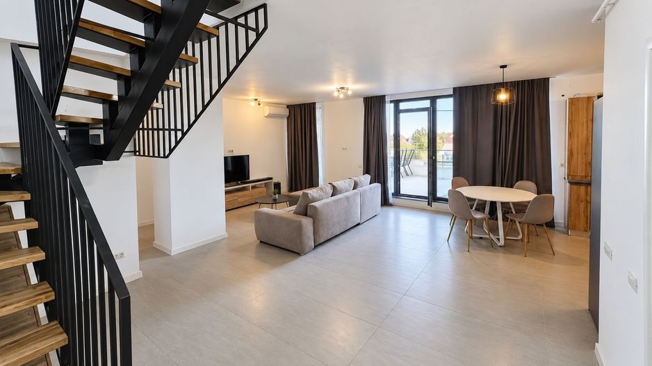 De Închiriat | Duplex Premium 3 Camere | 162 mp | Tunari - Poză 2