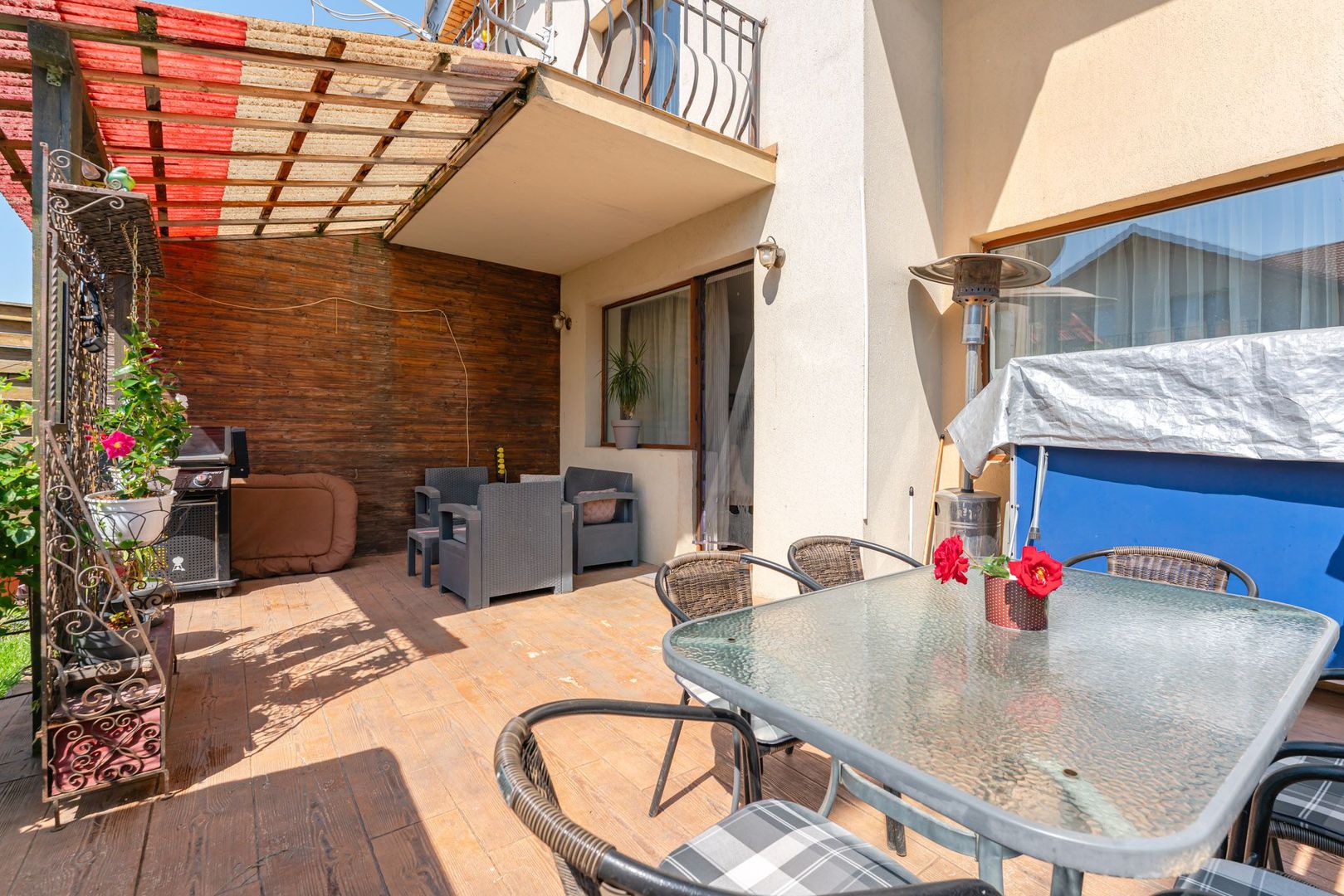 Casă înșiruită în Sânpetru, mobilată, comision 0% cumpărător - Poză 17