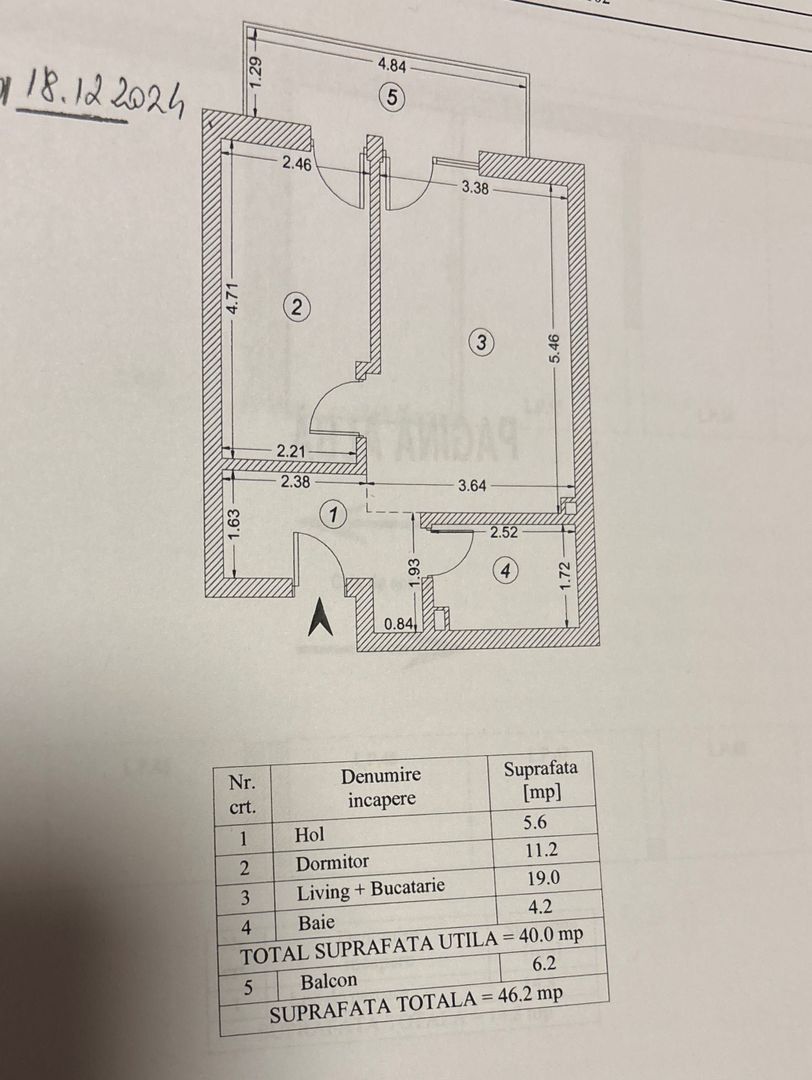Apartament 2 camere de vanzare | loc de parcare subteran | metrou - Poză 6