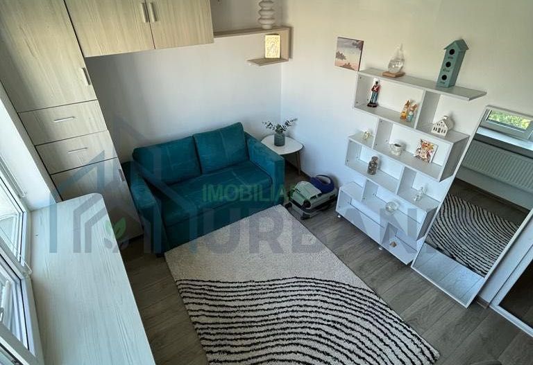 Apartament 1 camera, 37 mp, Piata Dacia, Iasi - Renovat, Etaj 4/8 - Poză 5