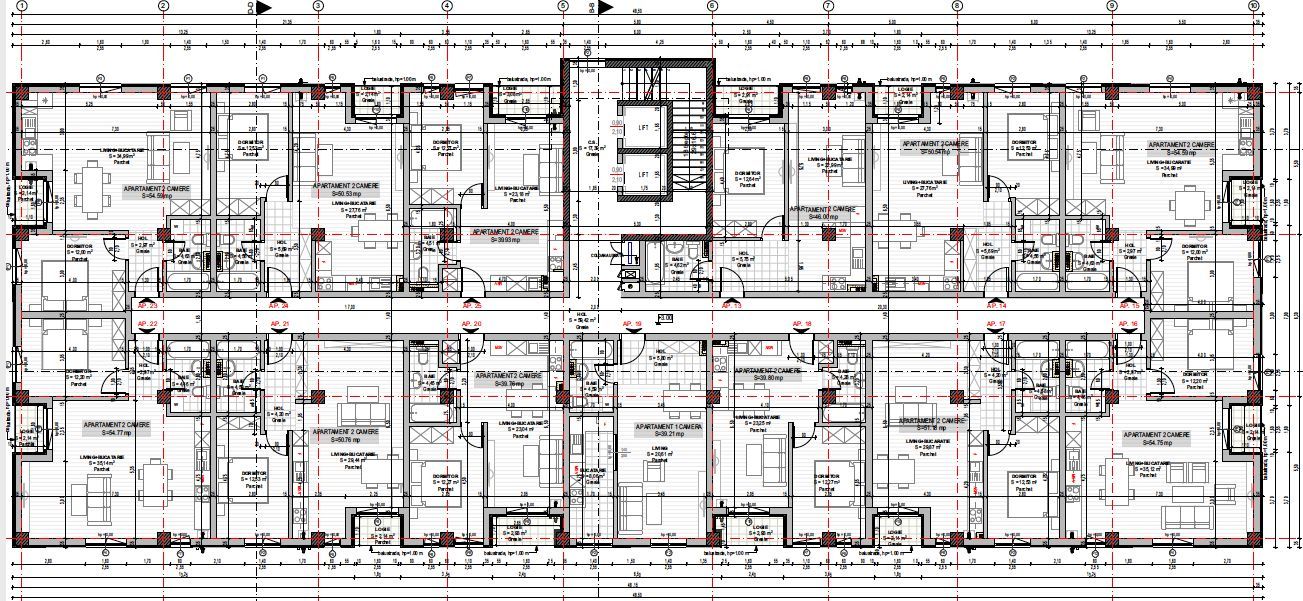 Apartament 2 camere bloc nou Torontalului - Poză 3