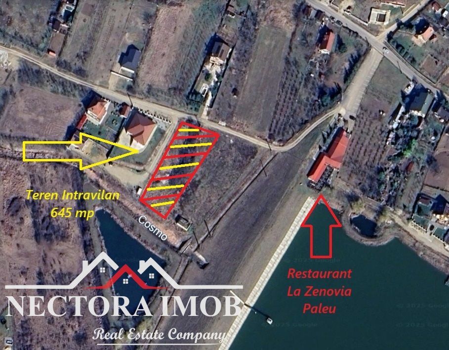 Teren INTRAVILAN langa Restaurant La Zenovia/Lac Paleu,645mp+Utilitati - Poză 2