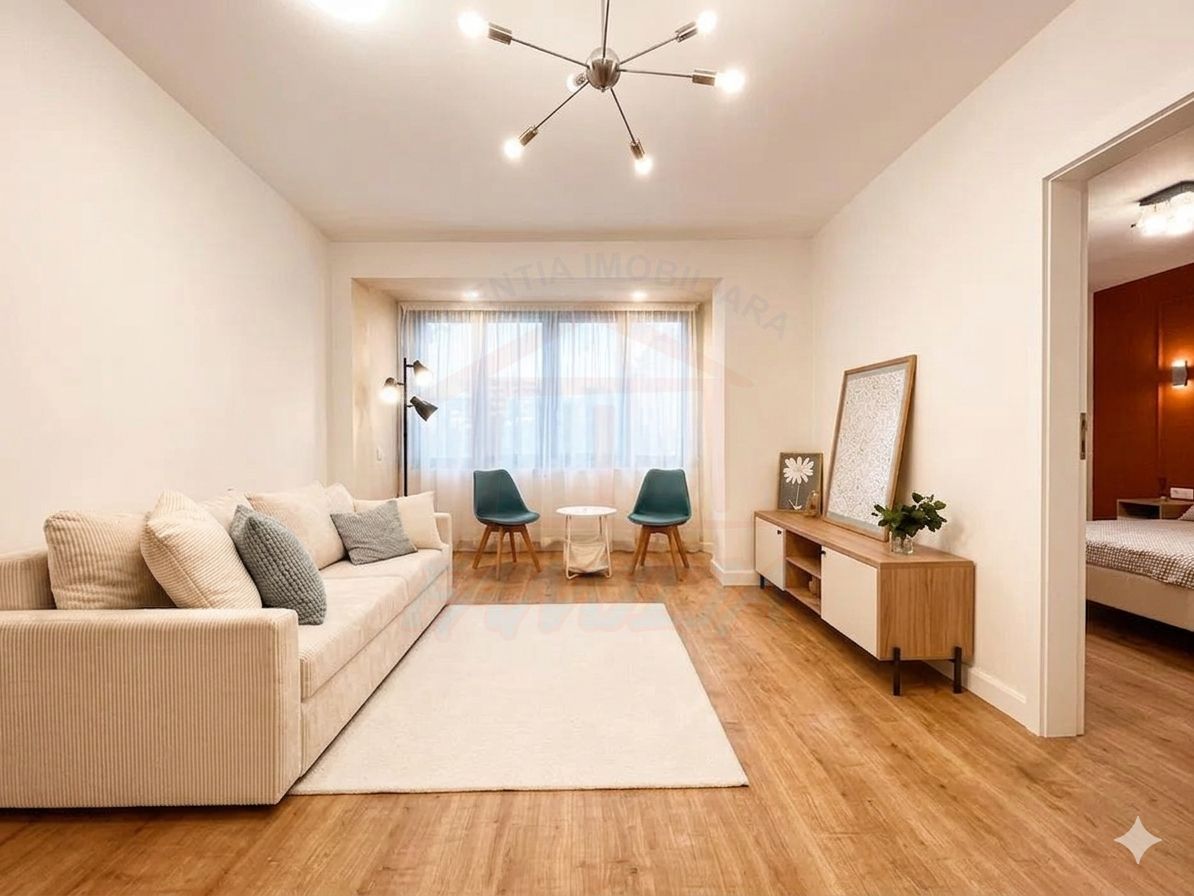 Apartament rafinat, 2 camere, complet renovat – Țiglina 2, etaj 3 - Poză 4
