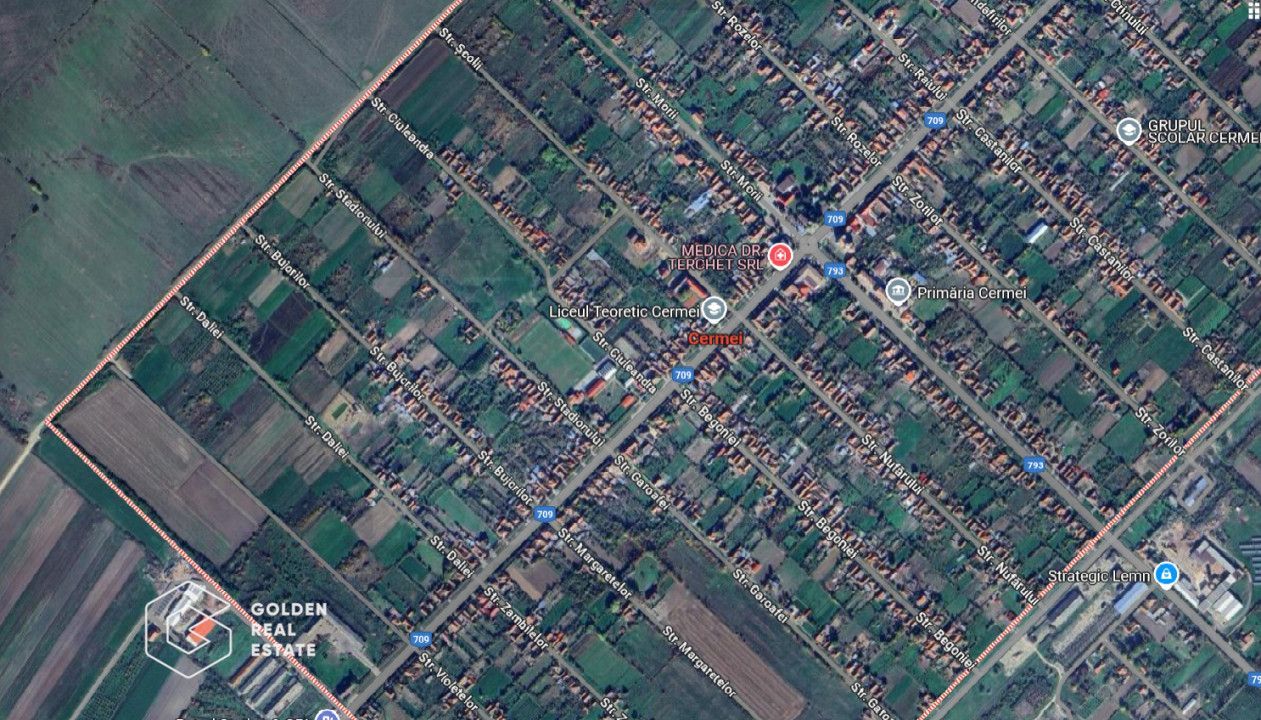 Teren agricol ideal pentru agricultura, Cermei, 30400 mp - Poză 1