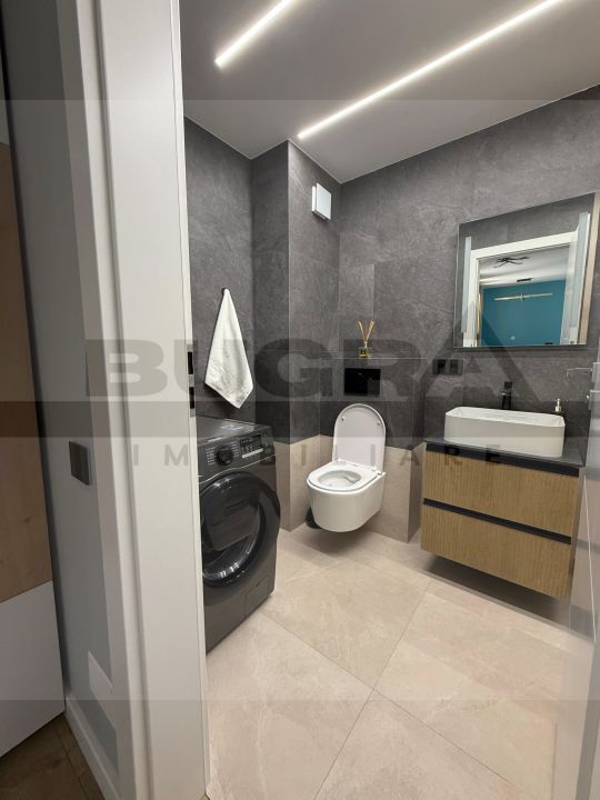 Apartament 2 camere LUX - prima inchiriere, parcare, zona VIVO - Poză 9