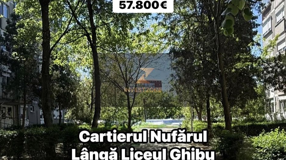 Nufarul 2 camere tip X lângă Liceul Ghibu - Poză 1