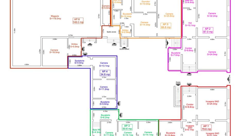 Casa individuala in Piata TRAIAN - Poză 3