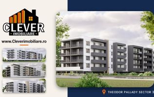 3 Camere, 95 mp, 2 Balcoane 23,8 mp | Pallady | Comision 0%