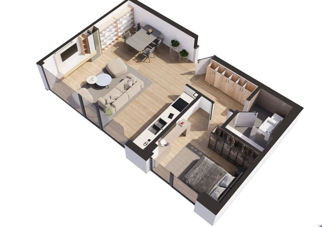 Apartament 2 camere de vanzare - Poză 6