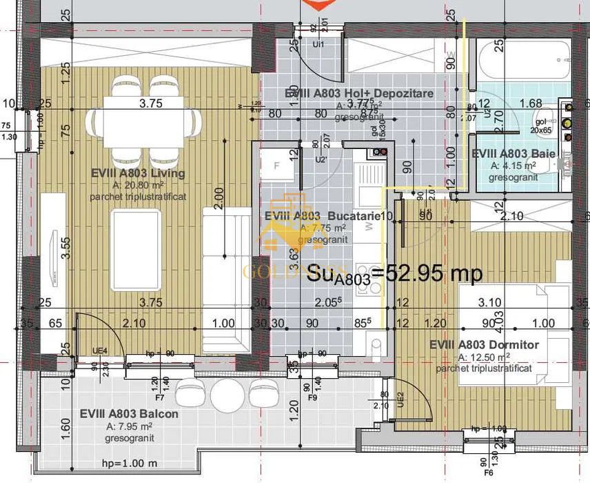 2 Camere decomandate, Parcare, Petfriendly, Borhanci,Profi,Romul ladea - Poză 7