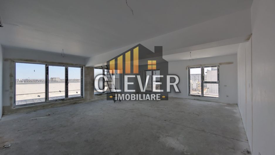 Penthouse exclusivist cu terasa de 82 mp si living de 60 mp – Pallady - Poză 2