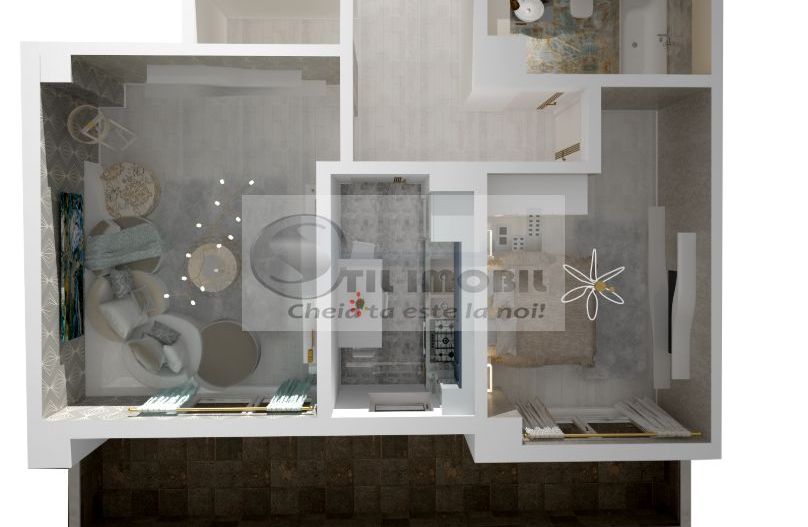 Apartament cu 2 camere. 0% comision ! INTABULAT ! - Poză 10