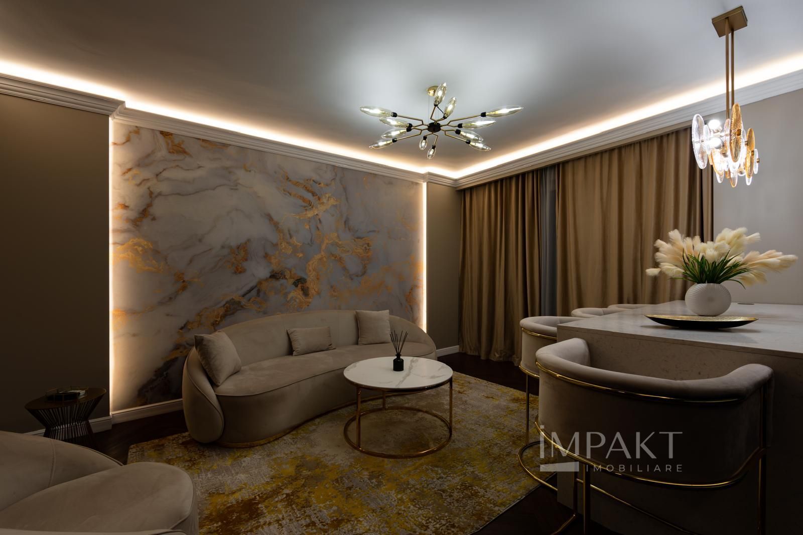 Apartamentcu 2 camere finisat lux in zona centrala - Poză 2