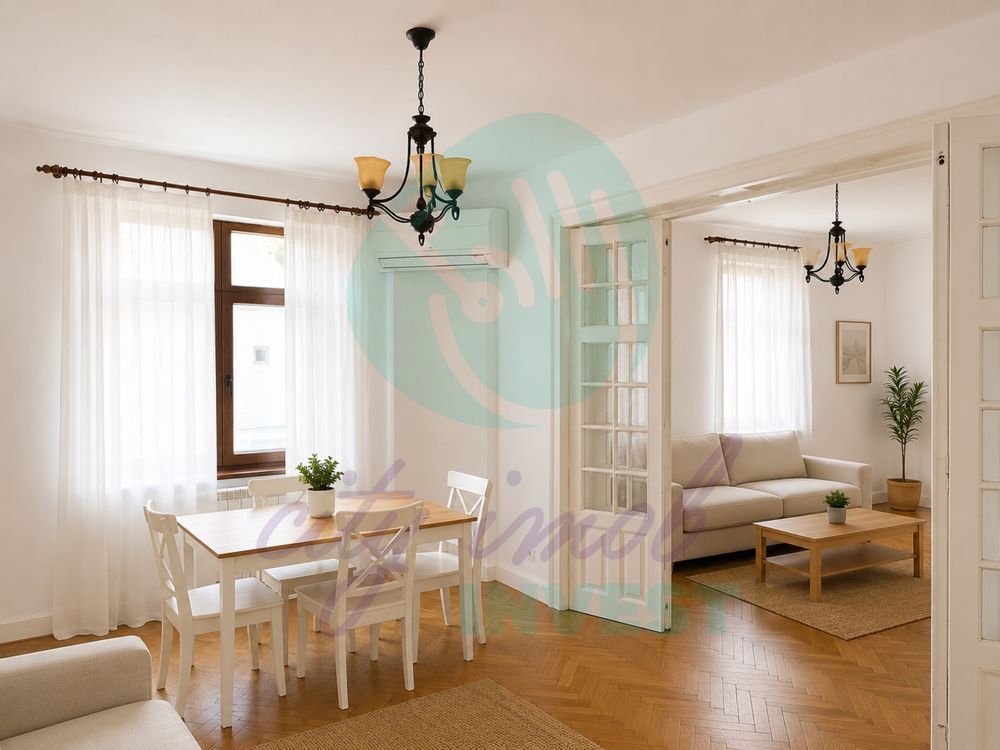 Două apartamente într-o vilă eleganta | Zona Unirii – Romulus | 129 mp - Poză 1