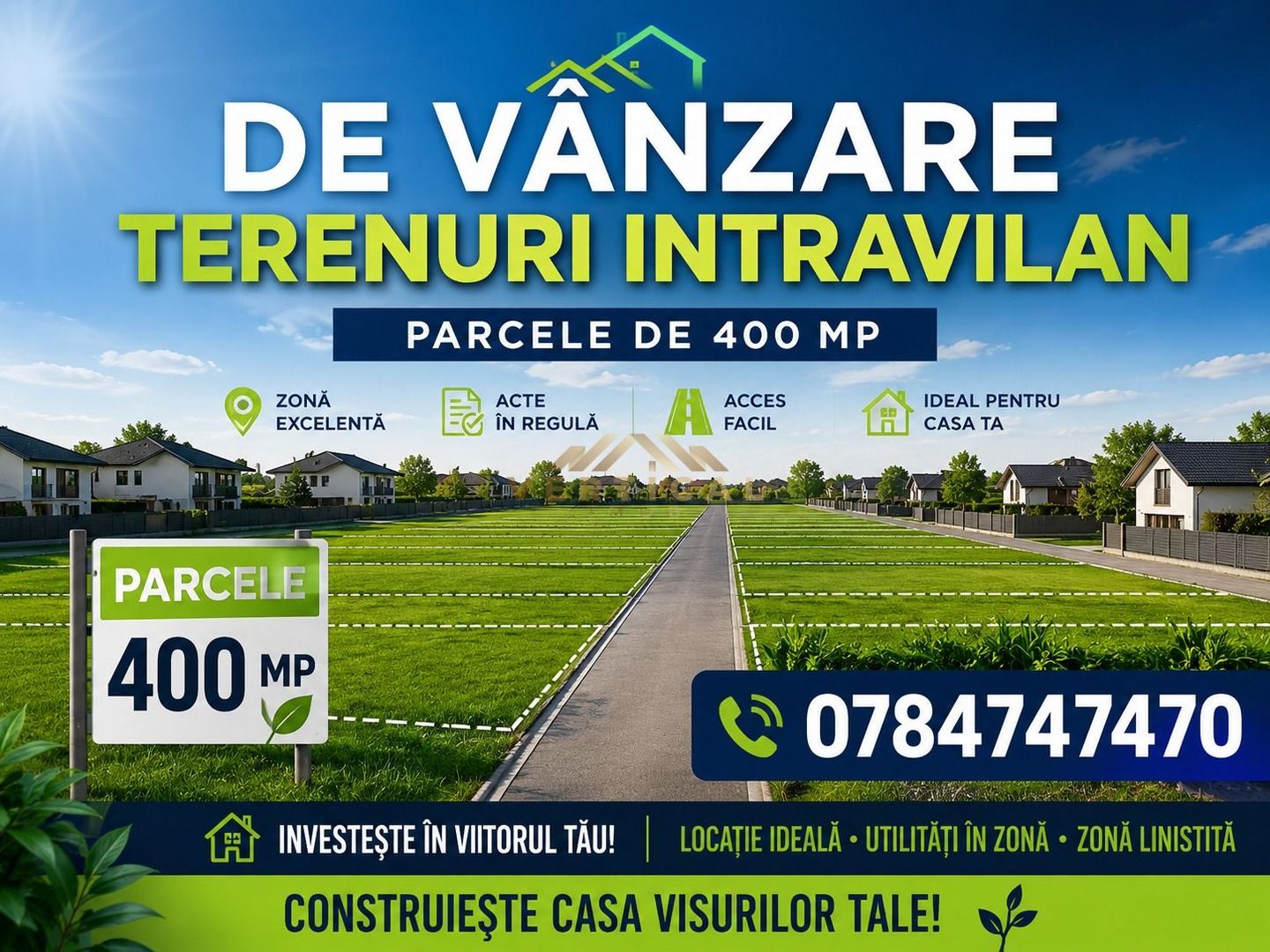 Loturi Teren De Vanzare Intravilane Berceeni Vidra -Ilfov - Poză 2