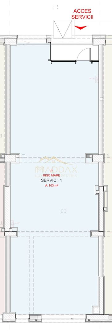 Spațiu comercial 103 mp, parter bloc nou, Erou Iancu Nicolae - Schiță 14