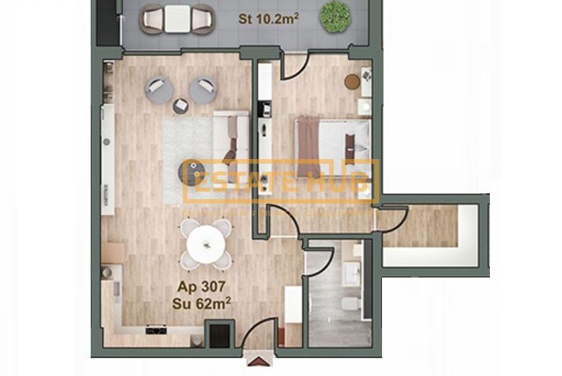 Apartament 2 camere | M-Avenue Gheorgheni | Comision 0% - Poză 2