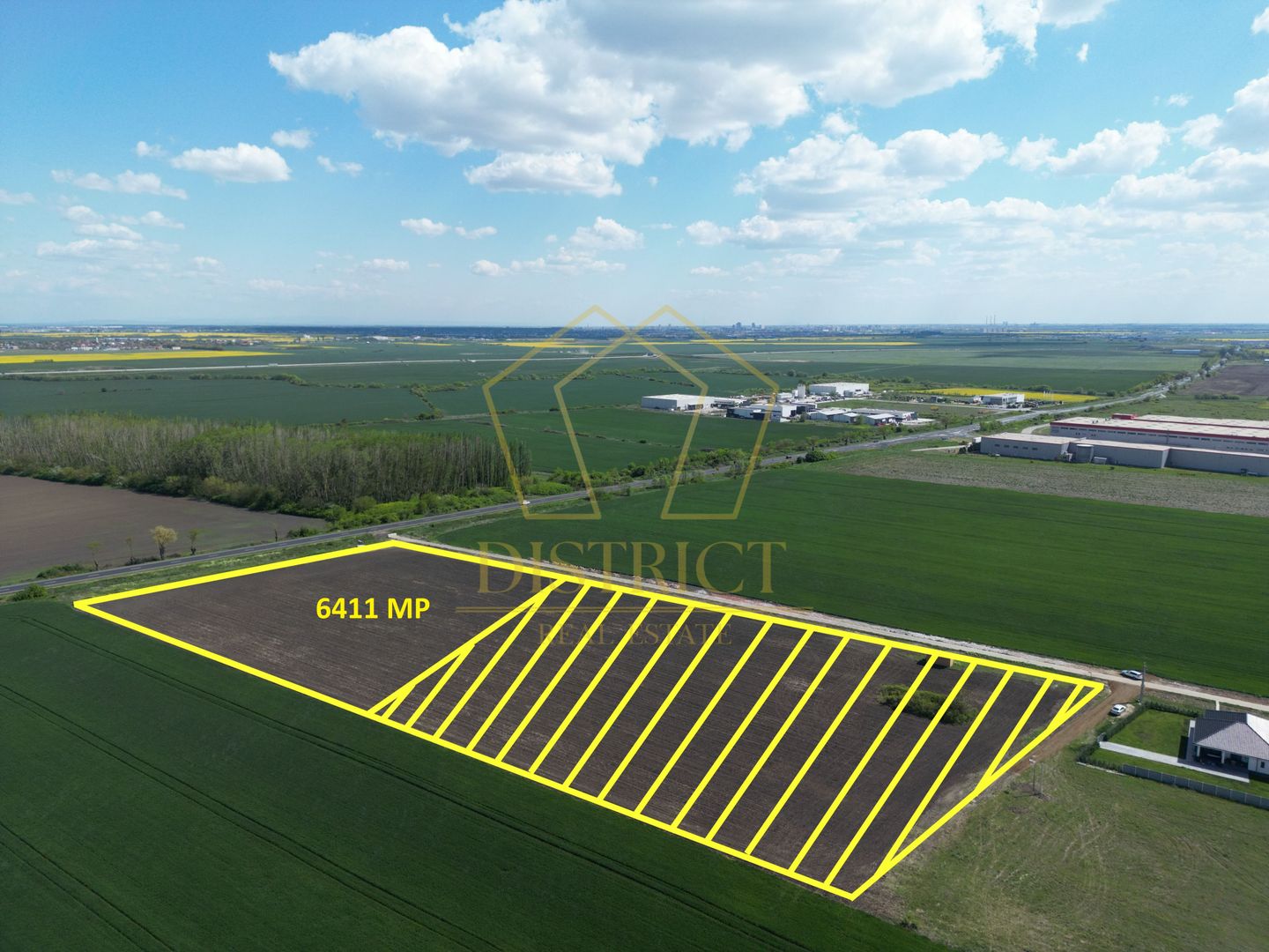 COM 0% Parcela cu deschidere la DN69, hale, servicii | Sanandrei - Poză 1