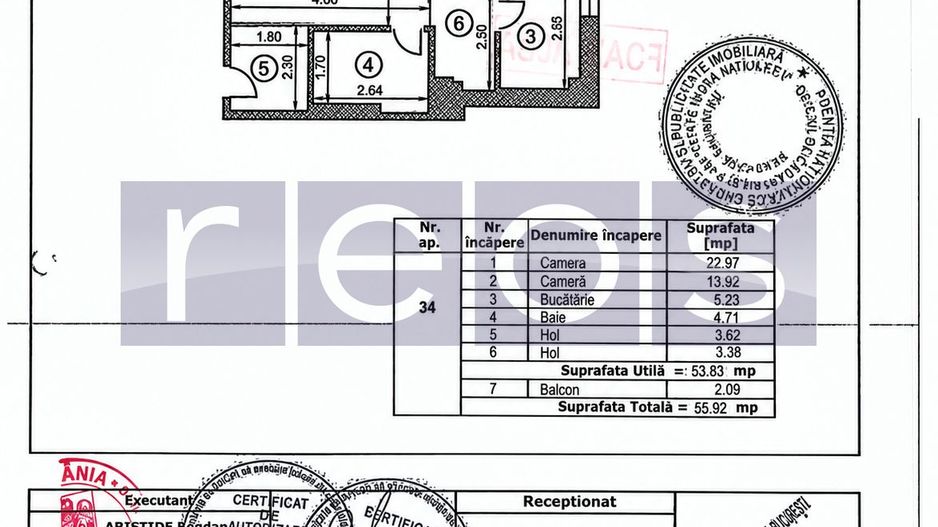 APARTAMENT 2 CAMERE | 55,92 MP | GREEN VISTA RESIDENCE | PIPERA - Poză 9