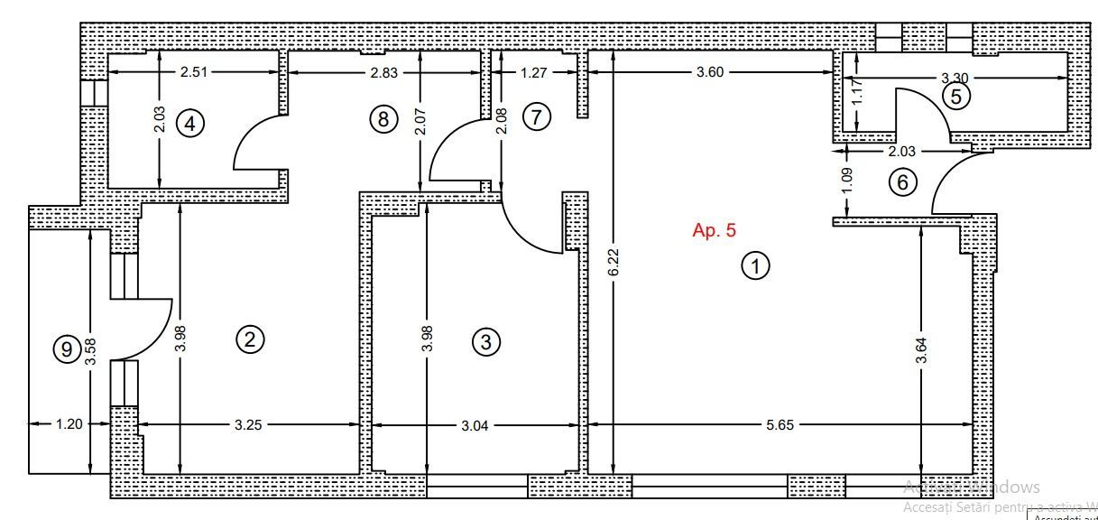 3camdec2bai/mob-util complet+parcare inclusa/centru Popesti-Leordeni - Poză 5
