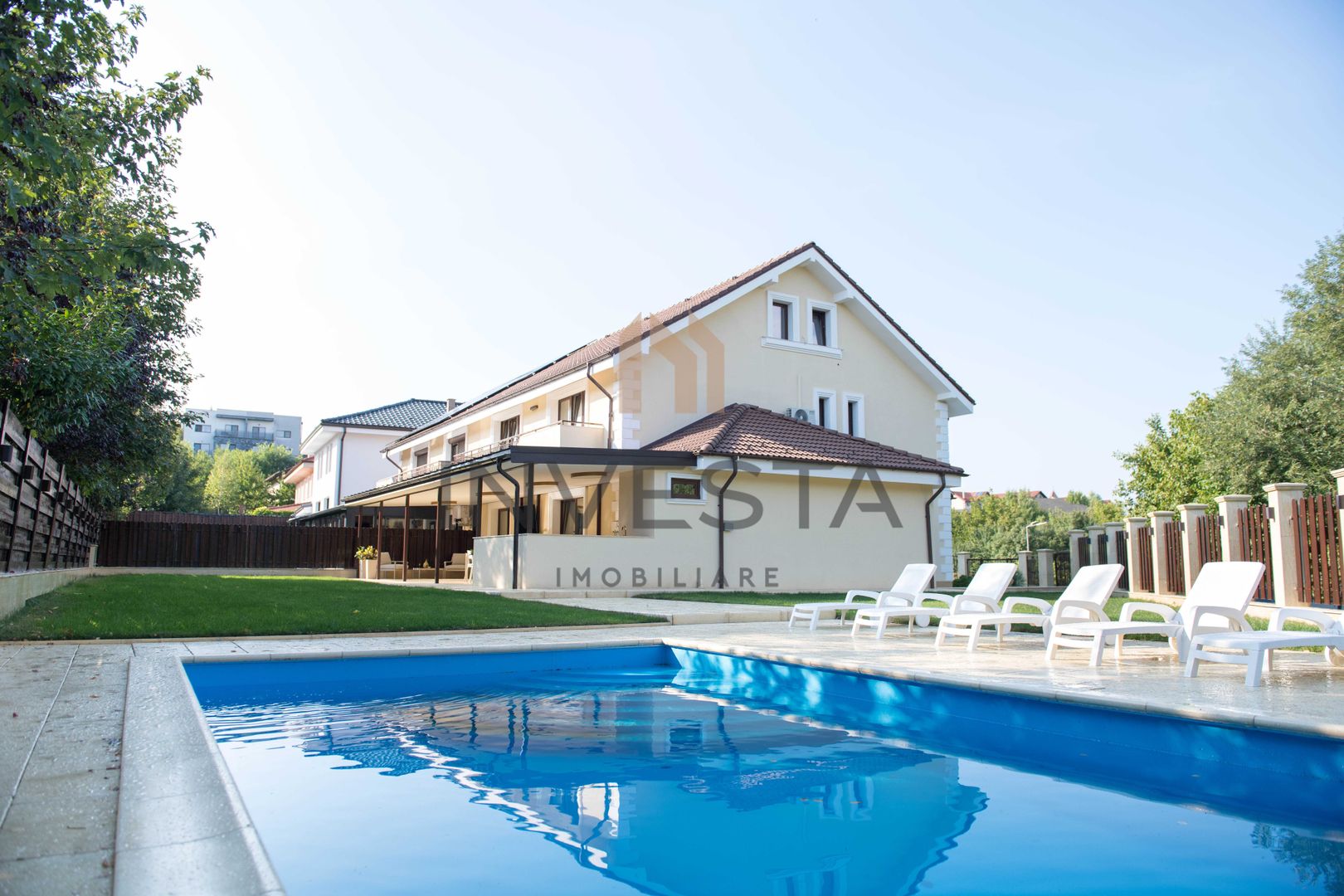 Casa spectaculoasa de inchiriat cu pisicina exterioara, zona Borhanci - Poză 34