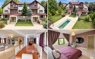 Domeniu privat în Corbeanca – 2 vile, 3.278 mp teren, piscină - Poză 1