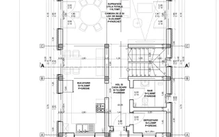 Duplex 4 camere -intabulat- teren 300 mp  -Locație Centrală, Sura Mică - Schiță 15
