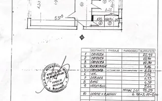3 CAMERE | CENTRALA PROPRIE | 8 MIN METROU TIMPURI NOI - Schiță 11