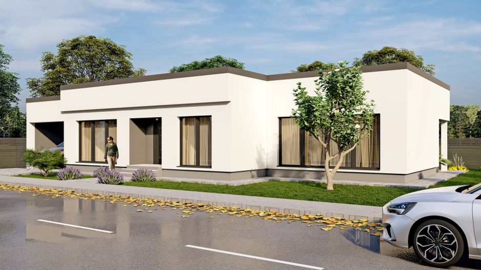 Casa individuala 4 camere Cartier Izvor Tarlungeni Brasov - Poză 2