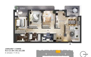Apartamente 4 camere, Pipera, comision 0 % - Poză 12