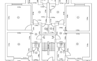 Casă de vânzare | Ultra-centrală | 660 mp utili | 7 unități locative - Schiță 17