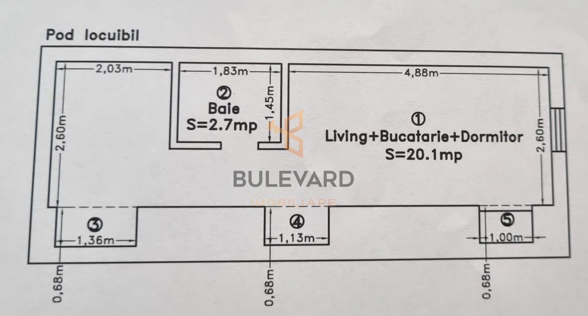 Comision 0! Casa tip vila cu 6 apartamente in zona BT Arena! - Schiță 56