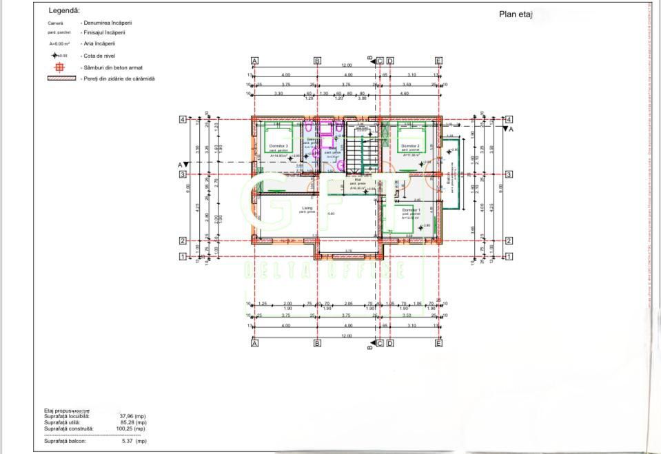 Casa Moderna 2024- 5 camere 167 mp-teren-balcon 5,37-Zona Centrala - Poză 4