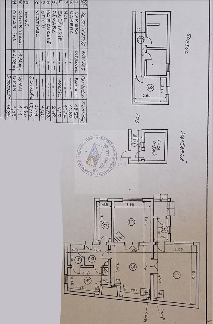 Apartament 3 camere | 74mp in vila | Renovat 2025 | Piata Alba Iulia - Poză 16