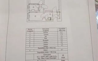 Apartament cu 2 camere/ 48mp/ zona Alexandru cel Bun - Poză 5