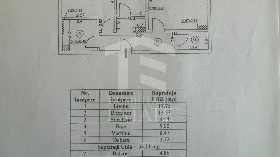 Apartament 2 camere Bloc nou 2 min Metrou Dimitrie Leonida Berceni 100 - Schiță 25