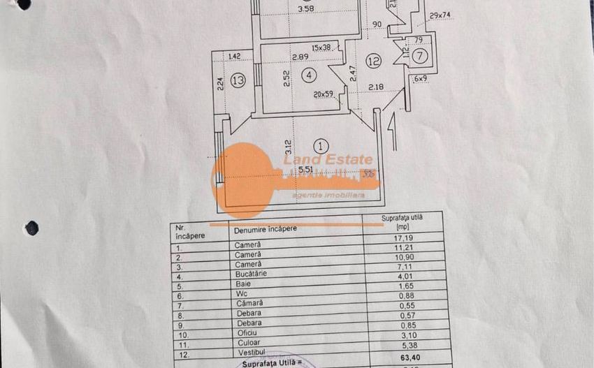 Apartament 3 Camere Berceni (Metrou Aparatori) - Poză 5