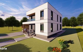 Vand casa noua P+E in Cluj-Napoca, str. Soporului, 800mp teren - Poză 2