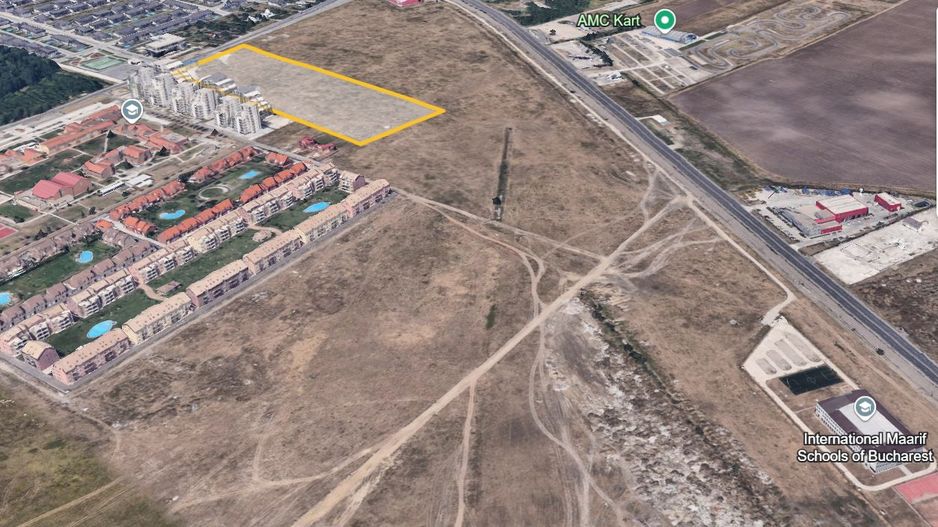 Lot intravilan scoala americana cu autorizatie - Poză 2