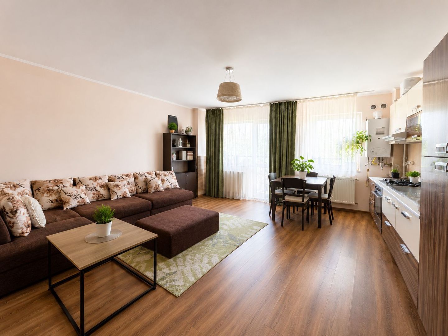 Apartament cu 2 camere | 60 mp | Parcare subterană - Poză 3