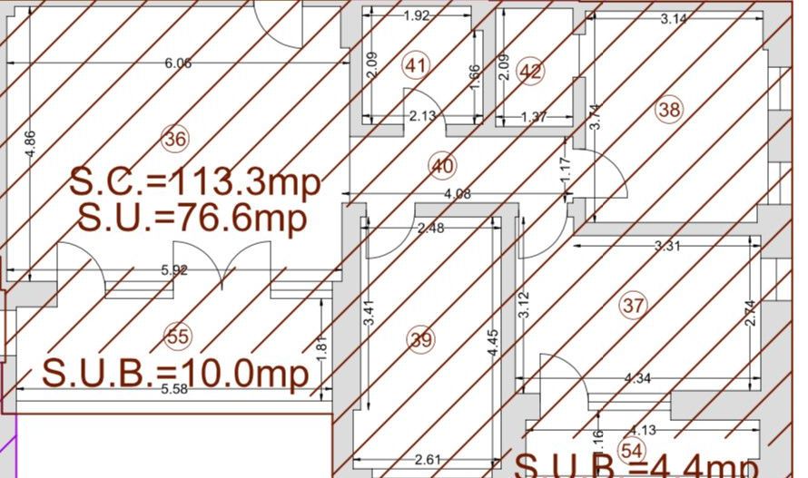 INEL II- COMPLEX PRIMO RESIDENCE - Apartament cu 4 camere situat la etajul 4. - Poză 19